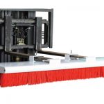 ឡានដឹកទំនិញសមបានតំឡើងអ្នកបញ្ចោញតាមដងផ្លូវសម្រាប់លើកដាក់។